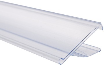 LS ЦЕННИК ДЛЯ МАГАЗИНСКИХ СТЕЛЛАЖЕЙ 125 СМ H-39 L-1238 MM – 10 ШТ.