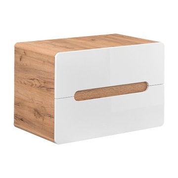 Wąska szafka pod umywalkę ARUBA WHITE 829