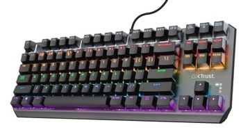 KLAWIATURA GAMINGOWA MECHANICZNA TKL MAŁA RGB