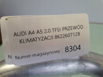 AUDI A4 A5 2.0 TFSI PŘÍVOD KLIMATIZACE