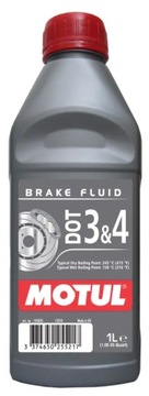 MOTUL DOT 3 & 4 BRAKE FLUID - PŁYN HAMULCOWY - 1L