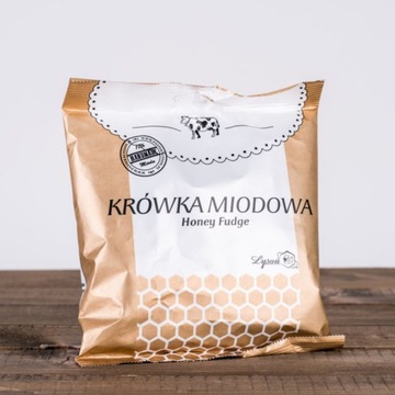 Krówki miodowe naturalne 220g pasieka Łysoń
