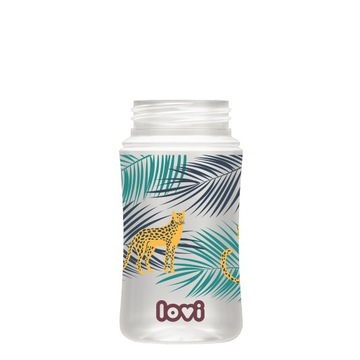LOVI ANTI-COLIC BOTTLE TRENDS JUNGLE VIBES соска 240 мл 3 месяца+ 21/594