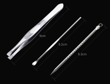 НАБОР ДЛЯ НОГТЕЙ КЛИПСЫ ДЛЯ МАНИКЮРА-ПЕДИКЮРА 16 ШТ.