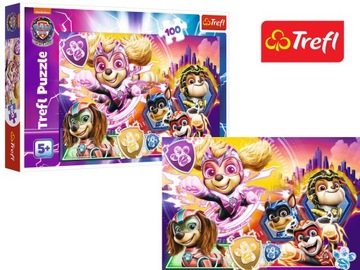Пазл TREFL PAW PATROL THE GREAT MOVIE 100 деталей DOGS PUZZLE