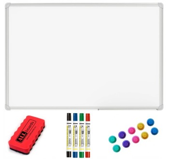 Белая магнитная доска 200х100см + аксессуары
