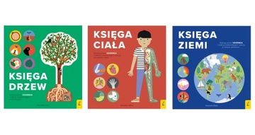 Zestaw Encyklopedia z folią Księga ciała drzew ziemi