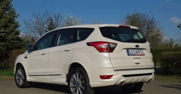 Ford Kuga II SUV Facelifting 2.0 TDCi 150KM 2018 Ford Kuga 2.0 150KM VIGNALE Kamera/GrzaneSkóry/ ElektrycznaKlapa/FV-23%, zdjęcie 8