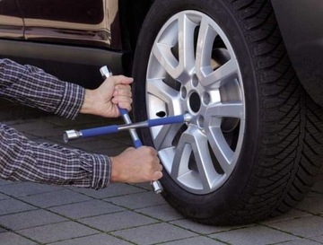 КЛЮЧ КОЛЕСНЫЙ 13/16x17x19x22 КРЕСТОВЫЙ GOODYEAR