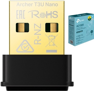 Karta sieciowa TP-LINK Archer T3U Nano MU-MIMO