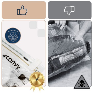 БОЛЬШОЙ вакуумный мешок 70х100 для одежды, постельного белья, одеяла на 30% толще STRONG