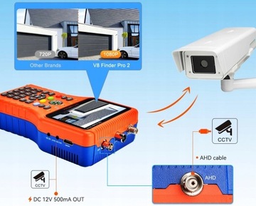 Miernik COMBO GTMedia FreeSAT V8 Finder PRO 2 DVB-S2X/T2/C LIVE TV CCTV