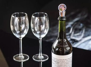 Korek zatyczka do butelki wina alkoholu F. Kahlo Autoportrer Carmani
