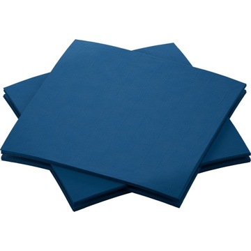 SERWETKI flizelinowe DUNI 20x20 GRANATOWE 180 szt.
