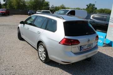 Volkswagen Golf VII Variant 1.6 TDI BlueMotion  110KM 2016 Volkswagen Golf Comfortline Hak Gwarancja F-Marża, zdjęcie 7