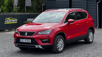 Seat Ateca SUV 1.6 TDI Ecomotive 115KM 2019 Seat Ateca Automat, wersja Xcellence, Bezwypadkowa GWARANCJA 1.6 116KM