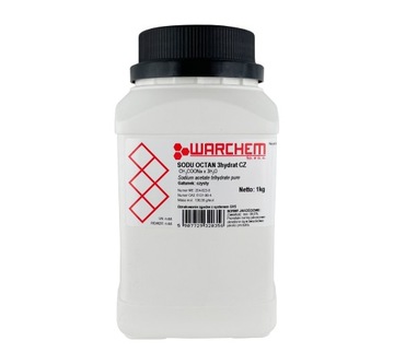 OCTAN SODU 3hydrat - czysty - 1kg