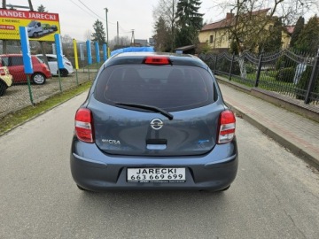 Nissan Micra IV Hatchback 5d 1.2 80KM 2011 Nissan Micra Opłacona Zdrowa Zadbana Serwisowana, zdjęcie 4