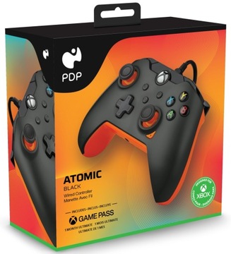 Pad przewodowy PDP Atomic Black