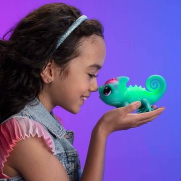 МАЛЕНЬКИЕ ЖИВЫЕ ЖИВОТНЫЕ ИНТЕРАКТИВНЫЙ СВЕТЯЩИЙСЯ ХАМЕЛЕОН