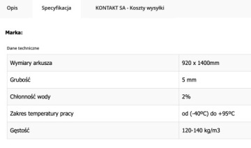 Пластина из микропористой резины (белая микрорезина) 5x920x1400 мм