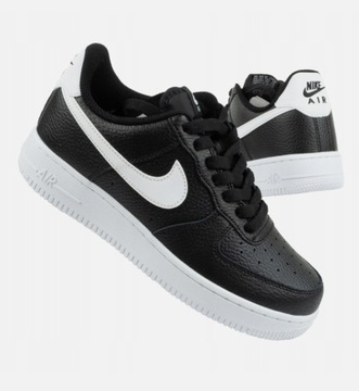 Buty Nike Air Force 1 Black White 42 US8.5