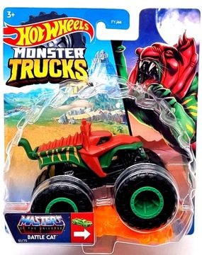 BATTLE CAT - Hot Wheels Kot Truck Monster Trucks