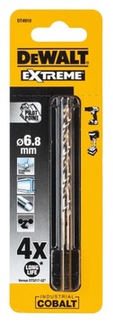 DT4910 DEWALT Wiertło kobaltowe HSS E COBALT 6.8mm