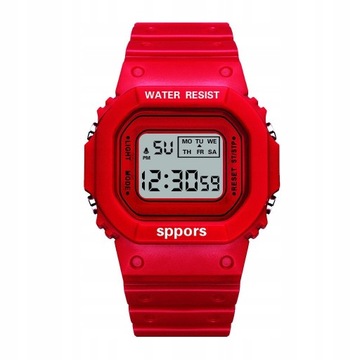 Sports Women Silicone F91 Square Luminous Watch