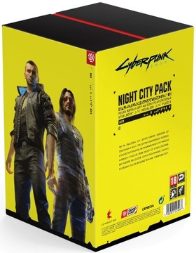 Cyberpunk 2077 Night City Pack PS4 kolekcjonerka + puzzle