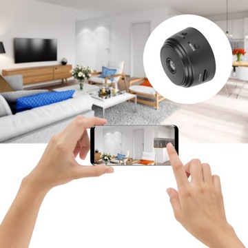 СКРЫТАЯ БЕСПРОВОДНАЯ МИНИ-КАМЕРА WIFI FullHD