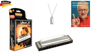 HARMONIJKA USTNA HOHNER SPECIAL 20 C-DUR + SAMOUCZEK + HARMONIJKA WISIOREK