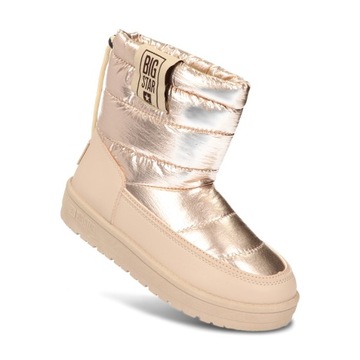 БЕЖЕВЫЕ ТЕПЛЫЕ СНЕЖНЫЕ БОТИНКИ BIG STAR II274121 37