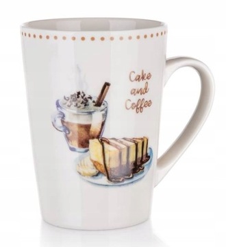 KUBEK DUŻY FILIŻANKA CERAMIKA 500 ml COFFEE