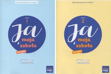 TEST Sprawdzian JA i MOJA SZKOŁA kl 1 całość BONUS