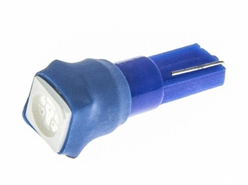 Żarówka LED T5 R5 W1,2W W2W 24V DC 5mm Niebieski