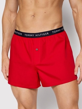 TOMMY HILFIGER WOVEN 3 PACK BOKSERKI LUŹNE 0SE L