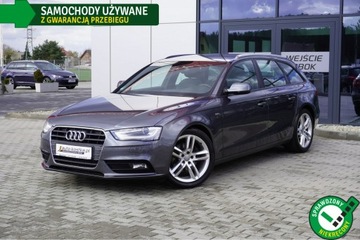 Audi A4 B9 Avant 2.0 TDI 150KM 2015 Audi A4 S-Line, 8xAlu Navi, Alkantara, Climatronic