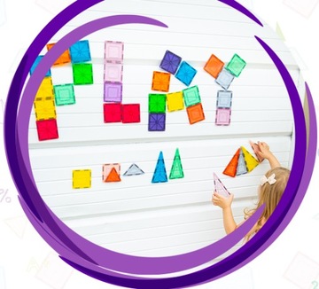 Магнитные конструкторы 72 шт. Ледяной замок, большие фигурки.