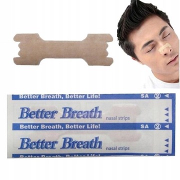 50 Pcs Breathe Nasal Strips Right Way Stop Snoring