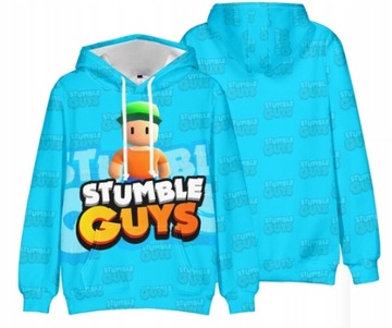 BLUZA 3D STUMBLE GUYS WSZYSTKIE ROZMIARY WZORY