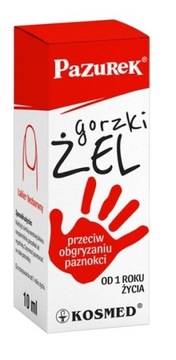 PAZUREK GORZKI ŻEL PRZECIW OBGRYZANIU PAZNOKCI