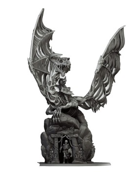 Vampire Lady on Zombie Dragon