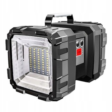 NIEZAWODNA LATARKA LED AKUMULATOROWA SZPERACZ POWERBANK 1200 LUMENÓW