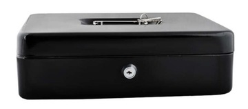 Большой ящик для денег, твердый домашний сейф для больших монет + ключи, 300x240x90