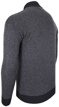 Кардиган мужской, графитовый узор, R211, размер L