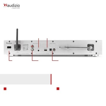 Радиотюнер WiFi DAB+ FM BT, оптический USB/пульт дистанционного управления