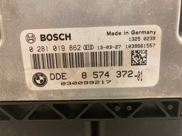 BMW 3 F30 F31 JEDNOTKA MODUL ŘÍZENÍ MOTORU