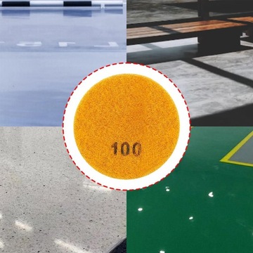 Krążek do polerowania podłóg betonowych Akcesoria Tarcza szlifierska do betonu 100 Grit