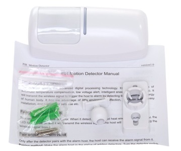 ПИР-ДЕТЕКТОР ДВИЖЕНИЯ ДЛЯ GSM-СИГНАЛИЗАЦИИ 433 БЕСПРОВОДНОЙ